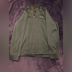 Women’s Under Armour Green half zip